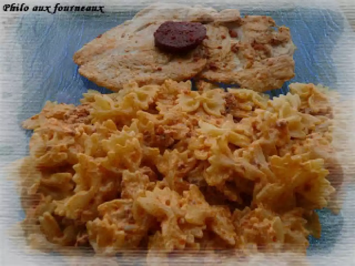 Escalope de dinde & crème au chorizo - photo 2