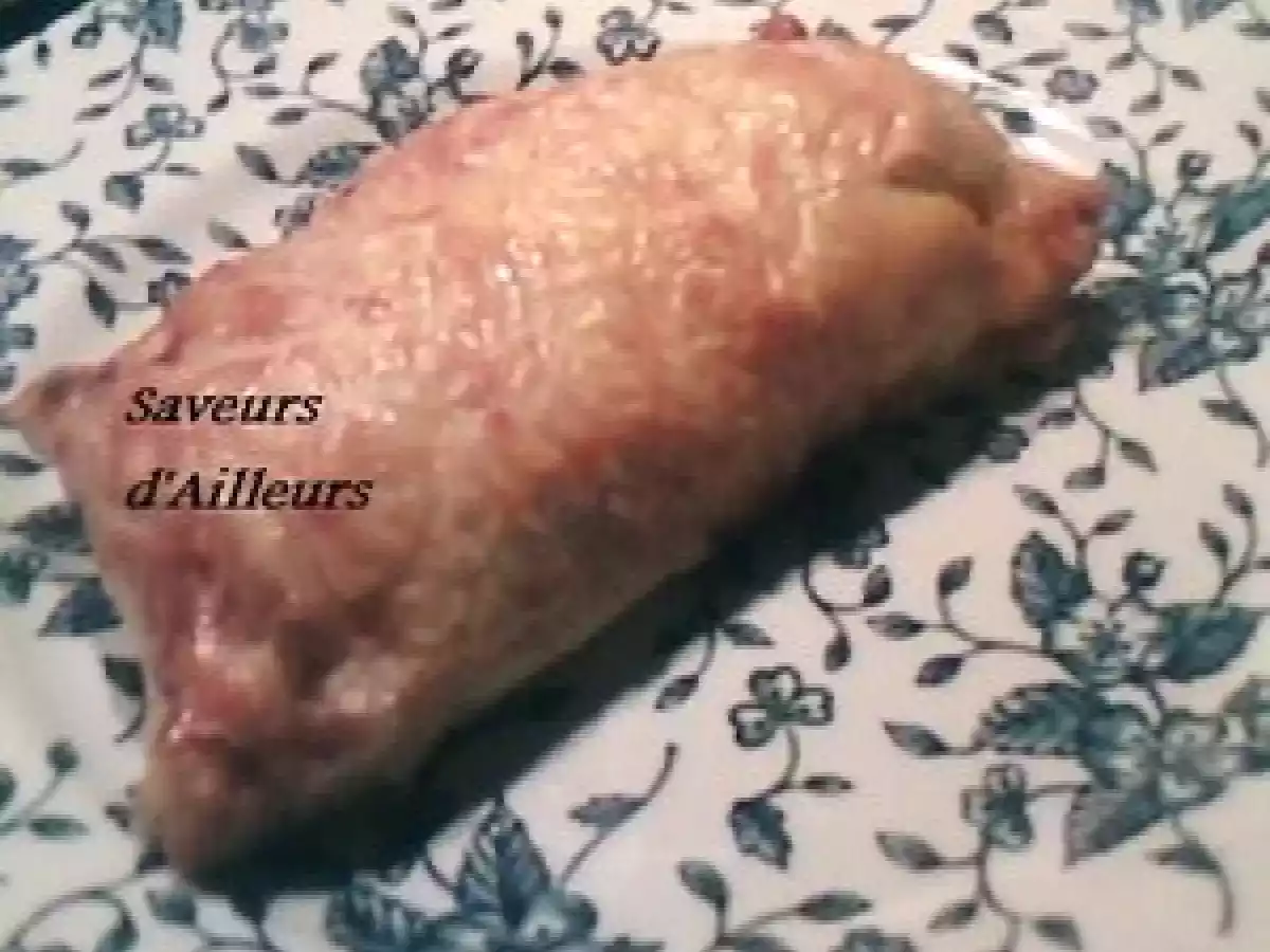 * ESCALOPE DE DINDE FARCIE ET EN CROUTE SVP *