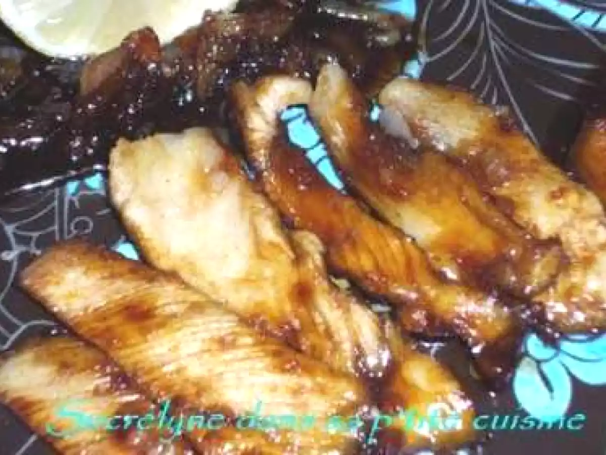 Escalope de dinde marinée et caramélisée à la mode belge