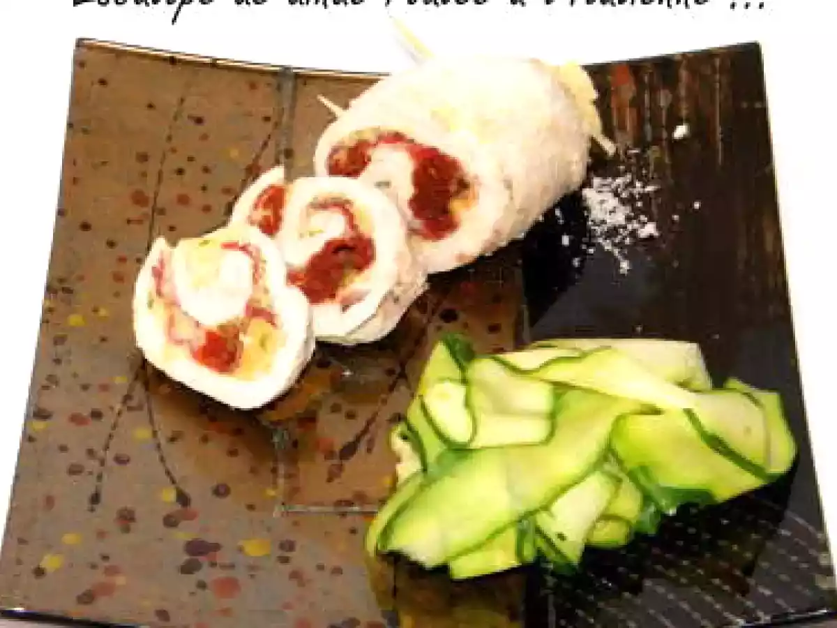 Escalope de dinde roulée à l'italienne