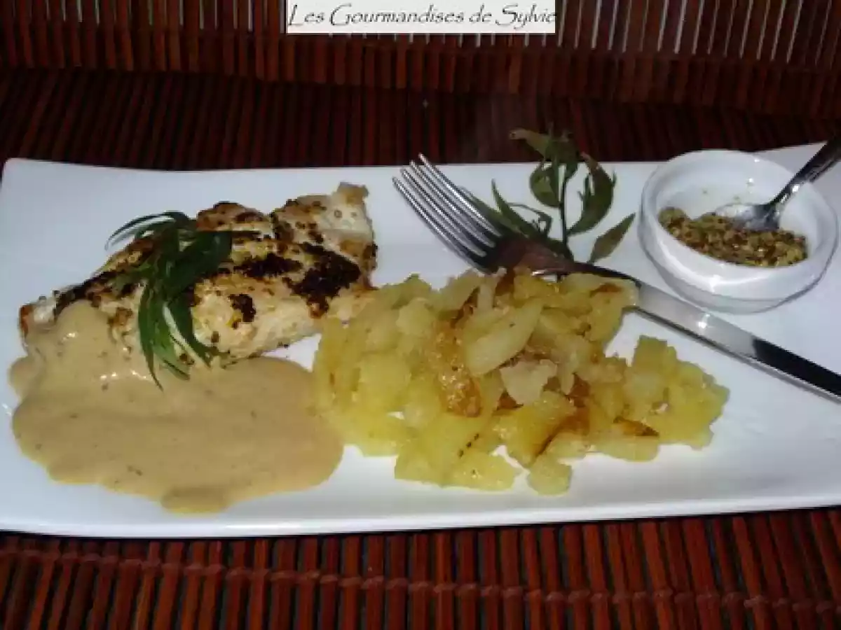 Escalope de Poulet à la Dijonnaise