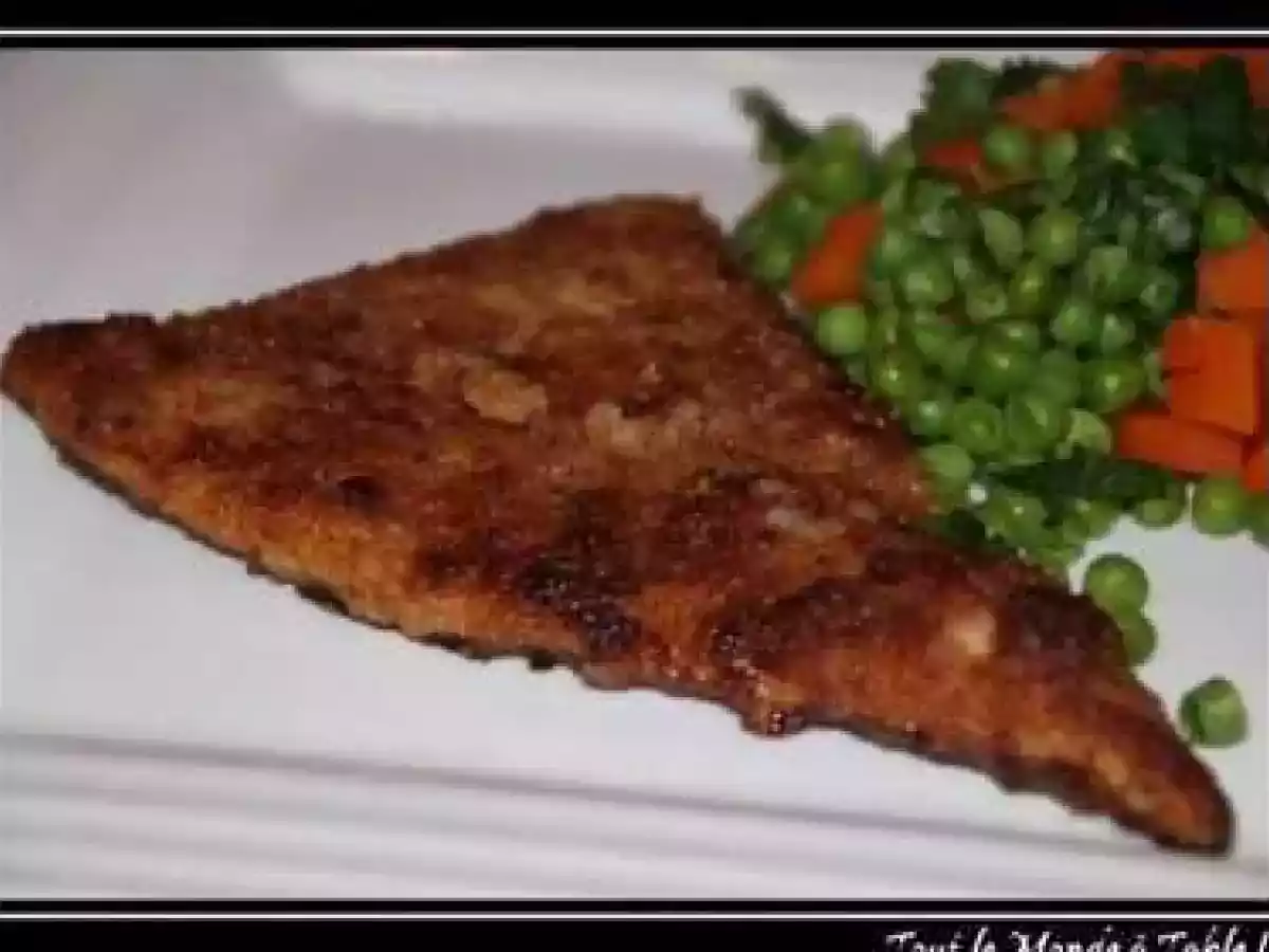 Escalope de veau milanaise