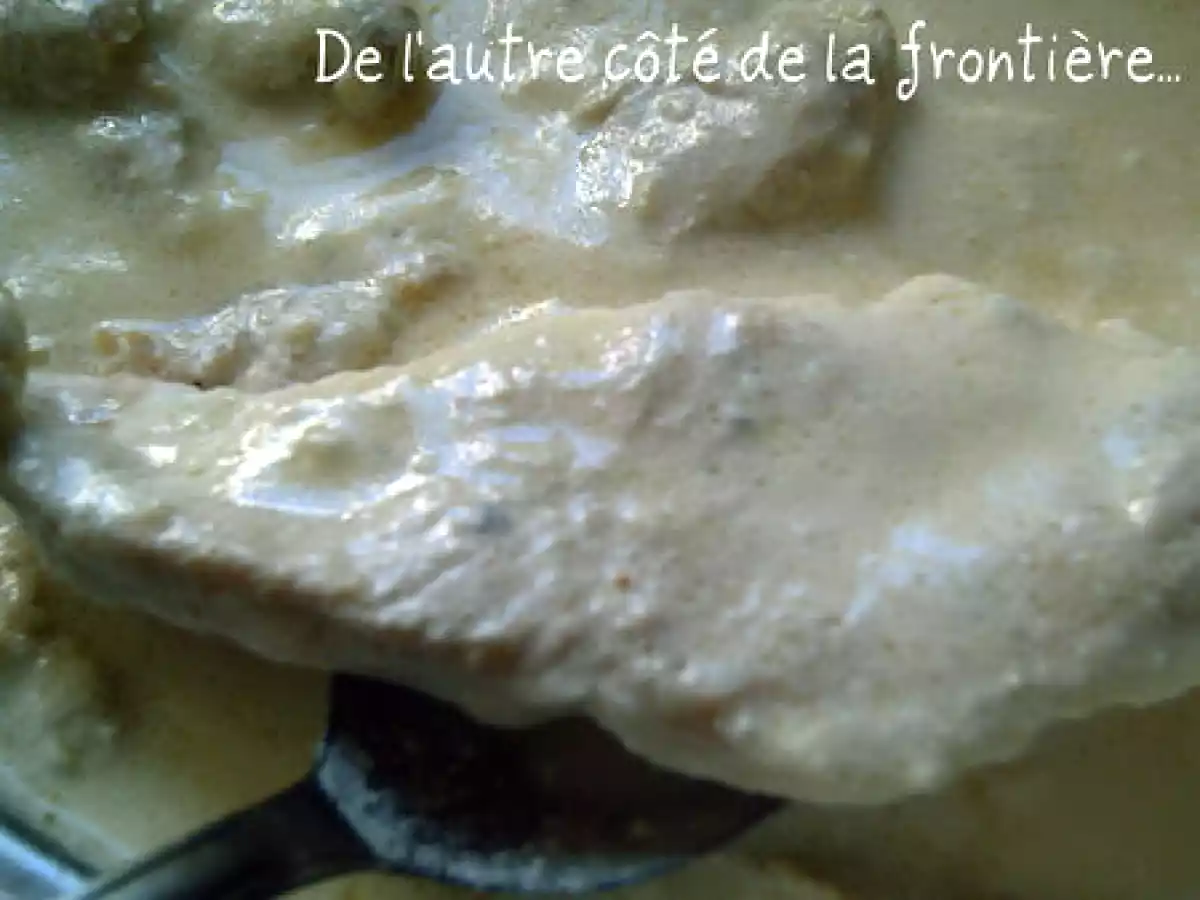ESCALOPES DE DINDE AU BLEU D'AUVERGNE