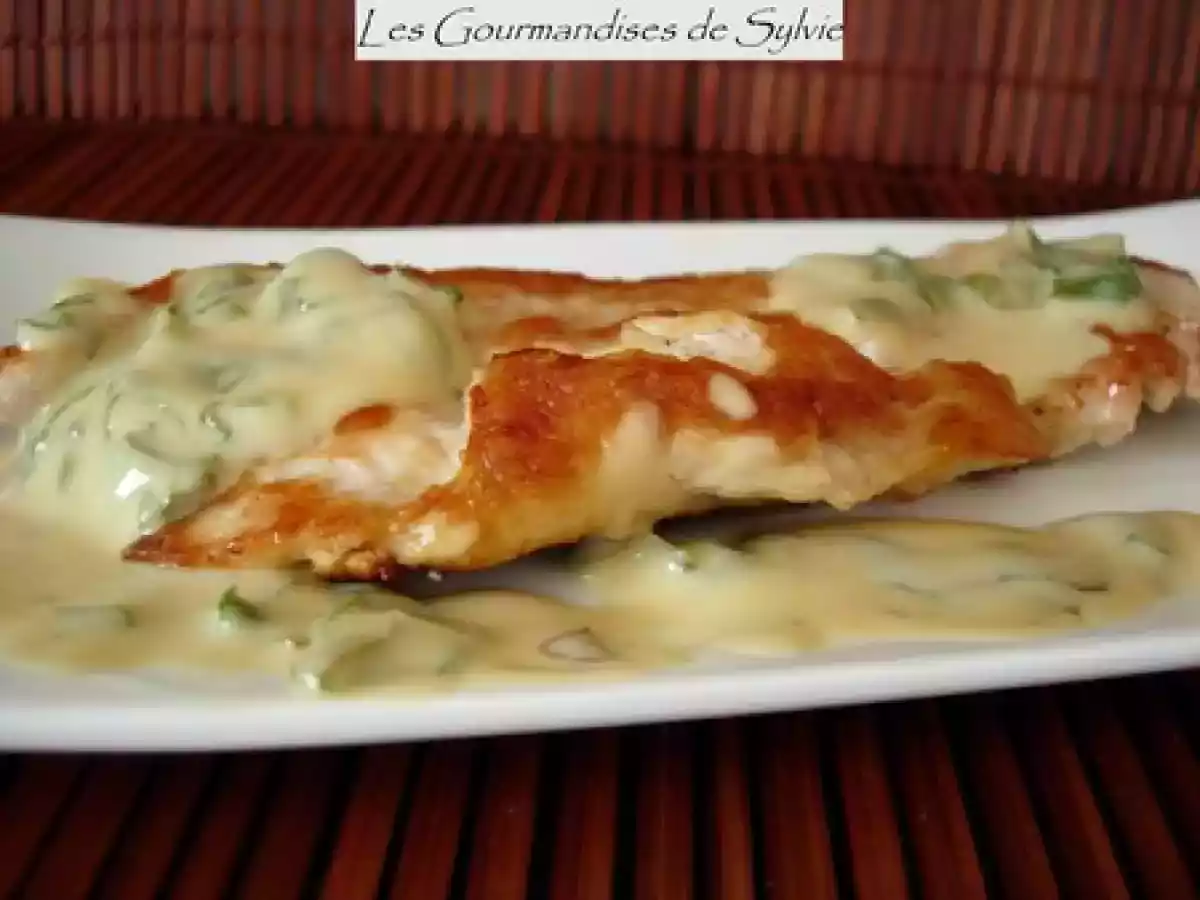 Escalopes de Dinde au Vin Blanc et à l'Oseille