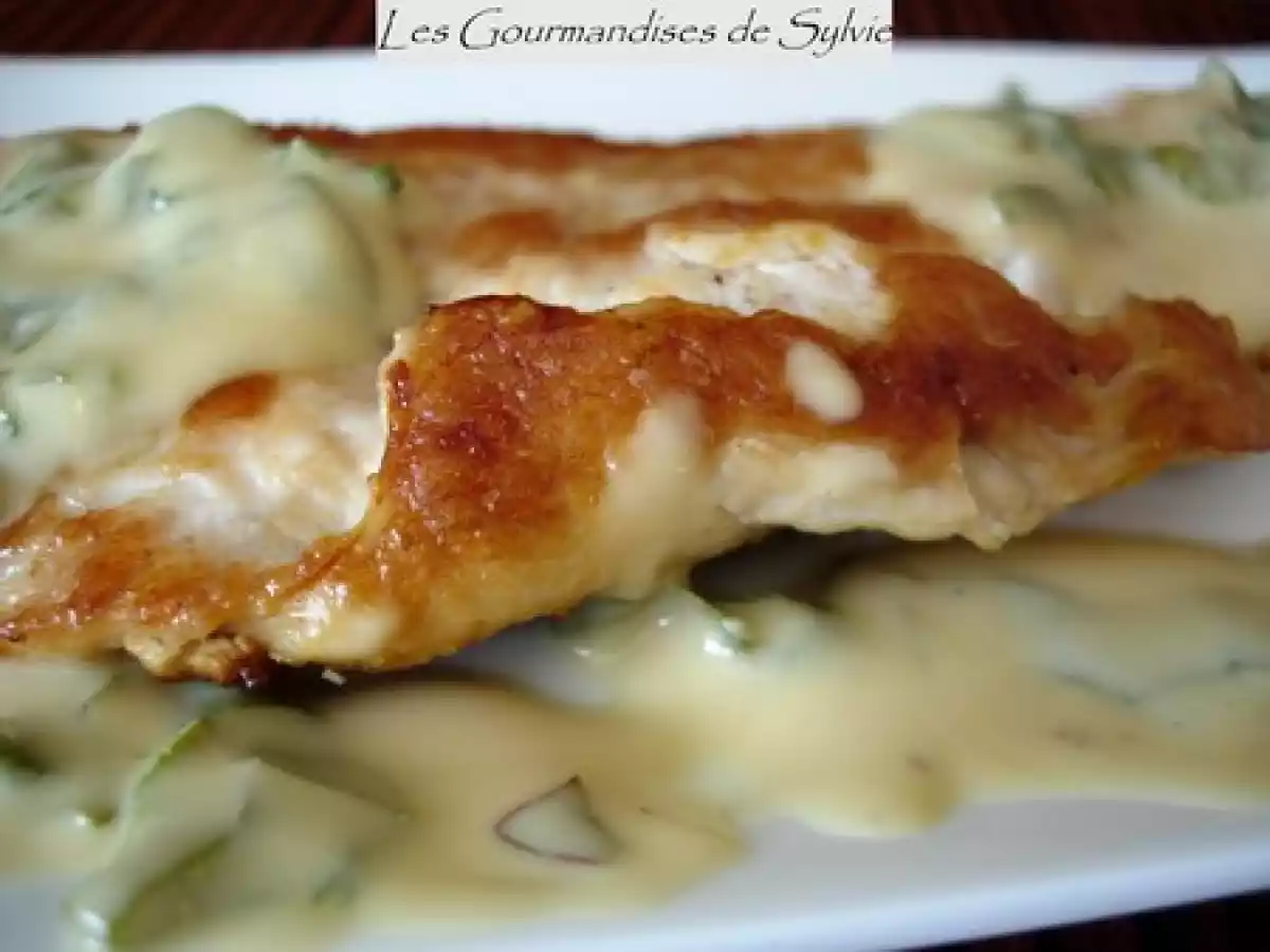 Escalopes de Dinde au Vin Blanc et à l'Oseille - photo 2