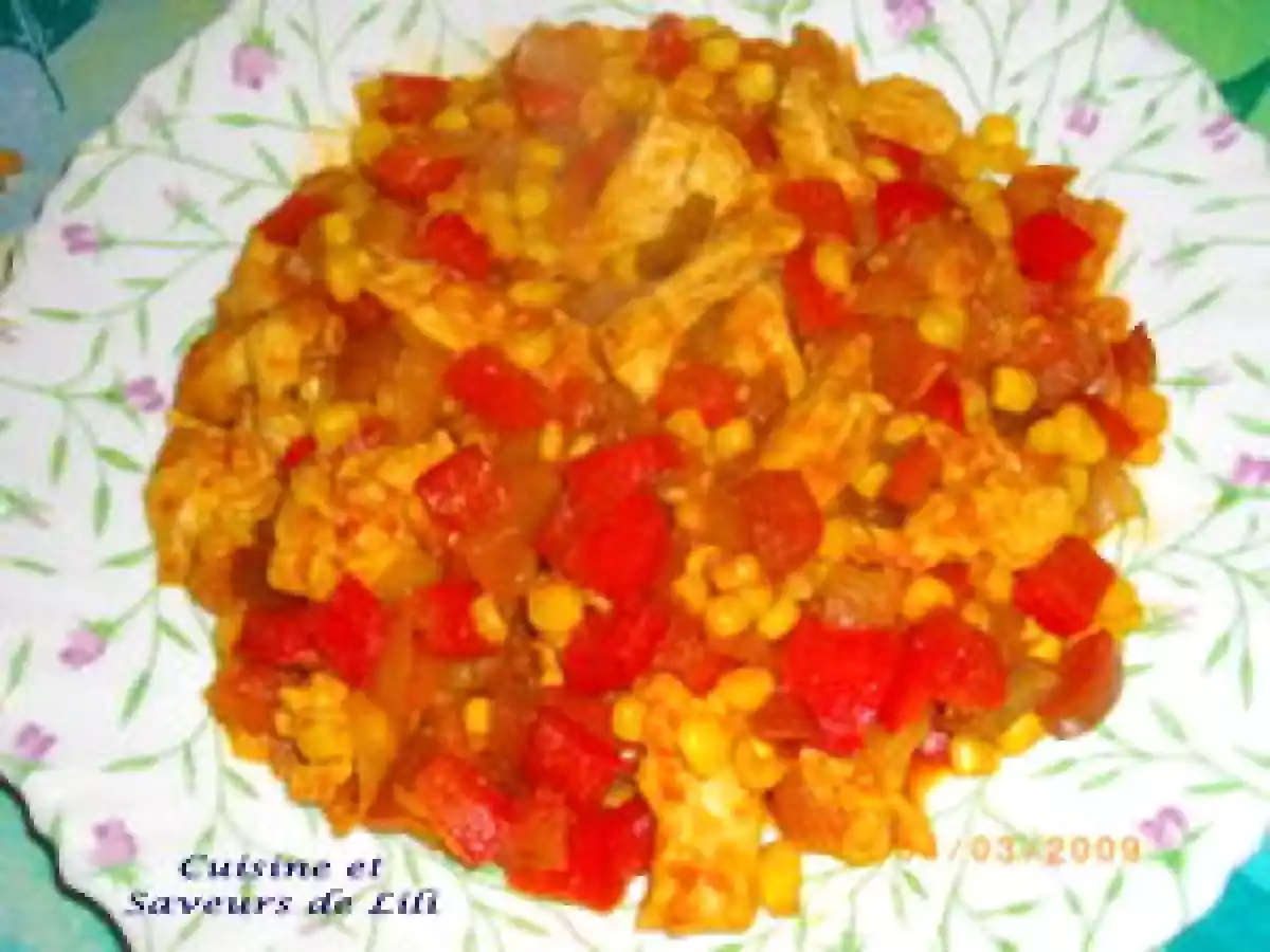 Escalopes de dinde façon mexicaine