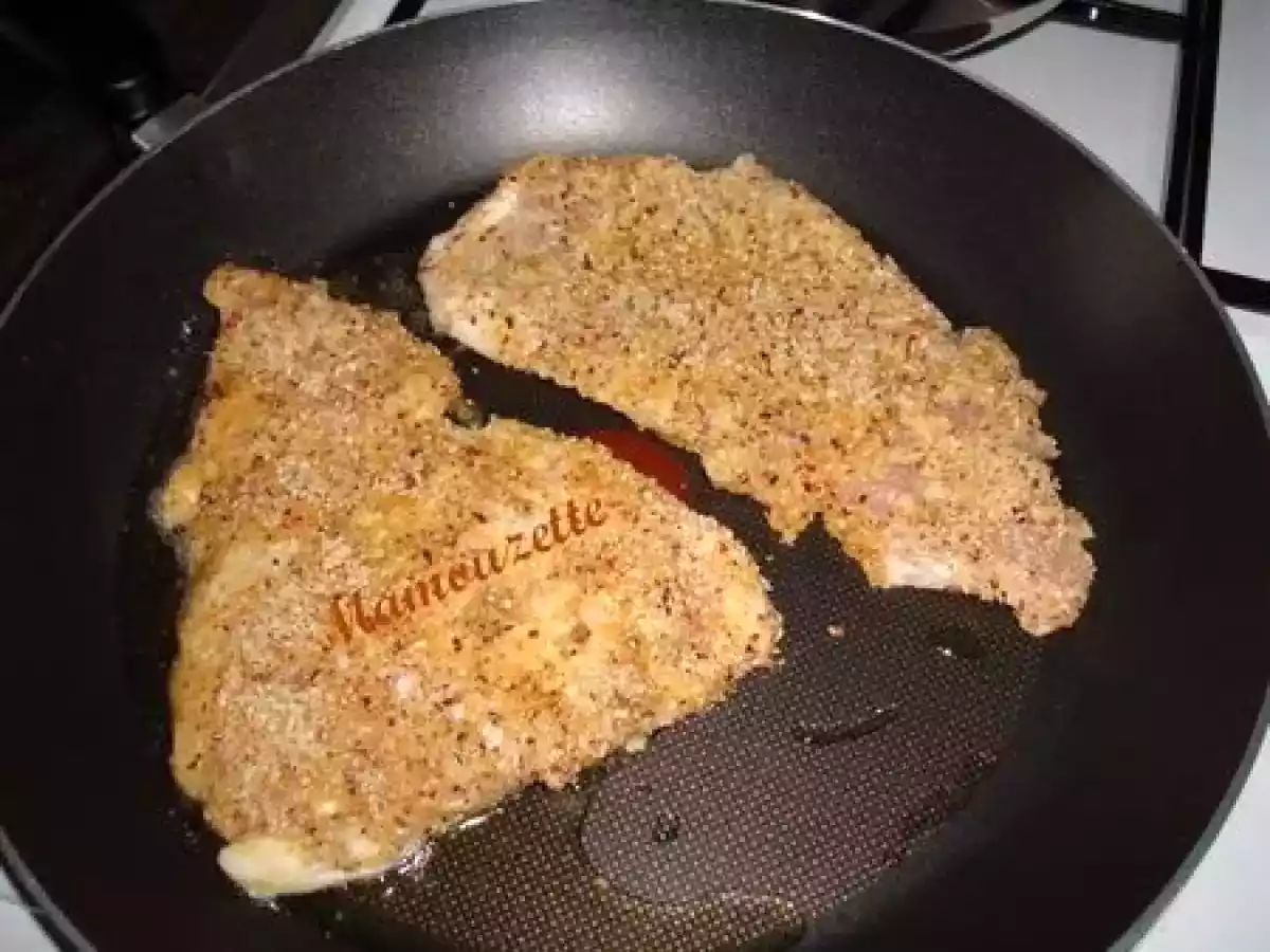 Escalopes de dinde panées à la noisette - photo 3