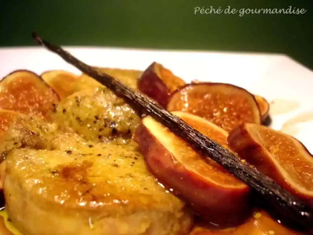 Escalopes de foie gras aux figues - photo 2