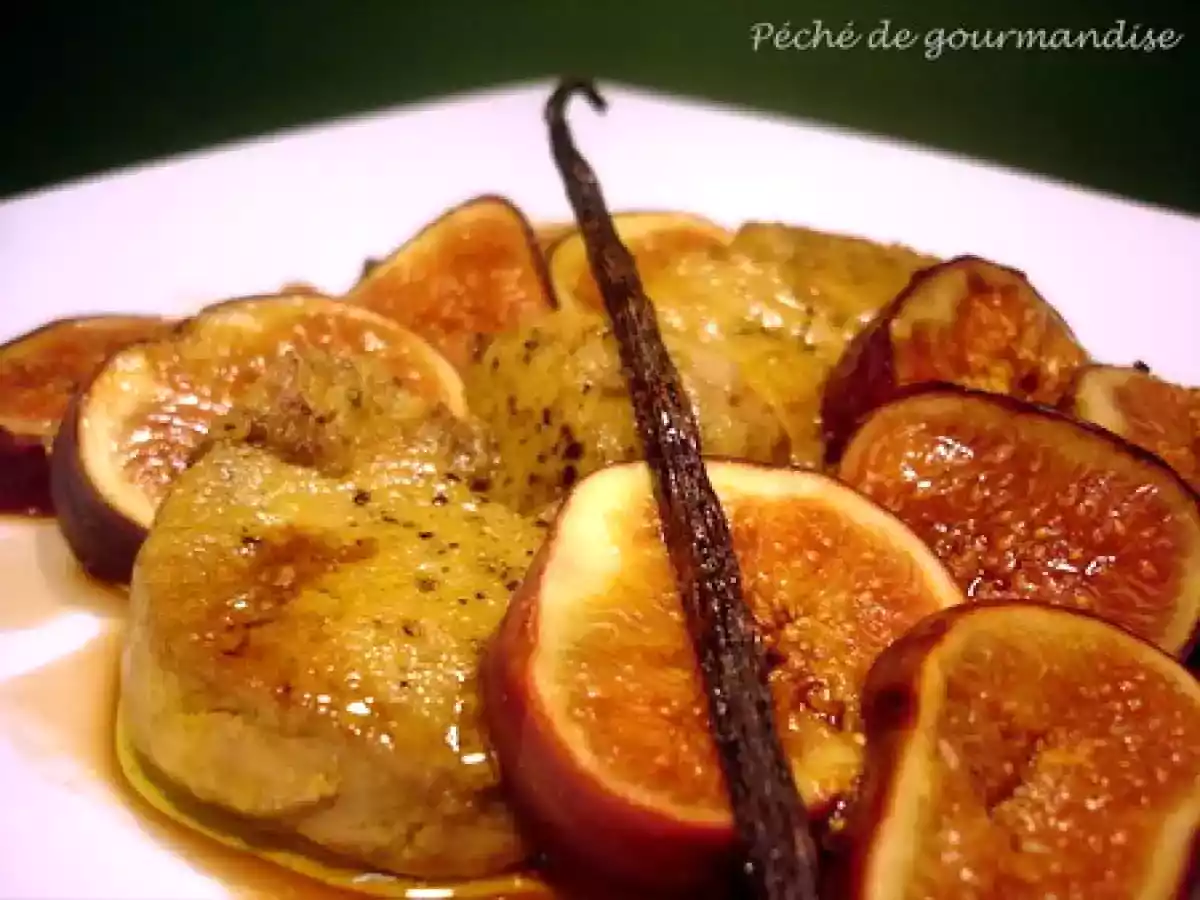 Escalopes de foie gras aux figues - photo 3