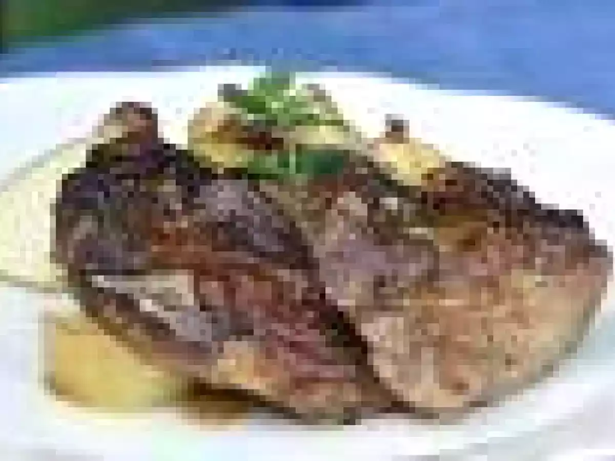 Escalopes de porc aux pommes