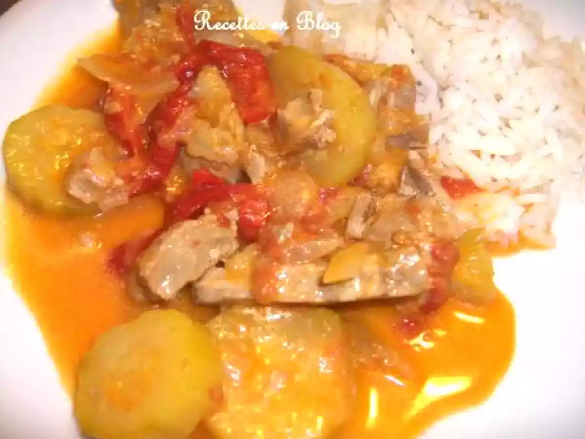 ESCALOPES DE VEAU A L'EXOTIQUE