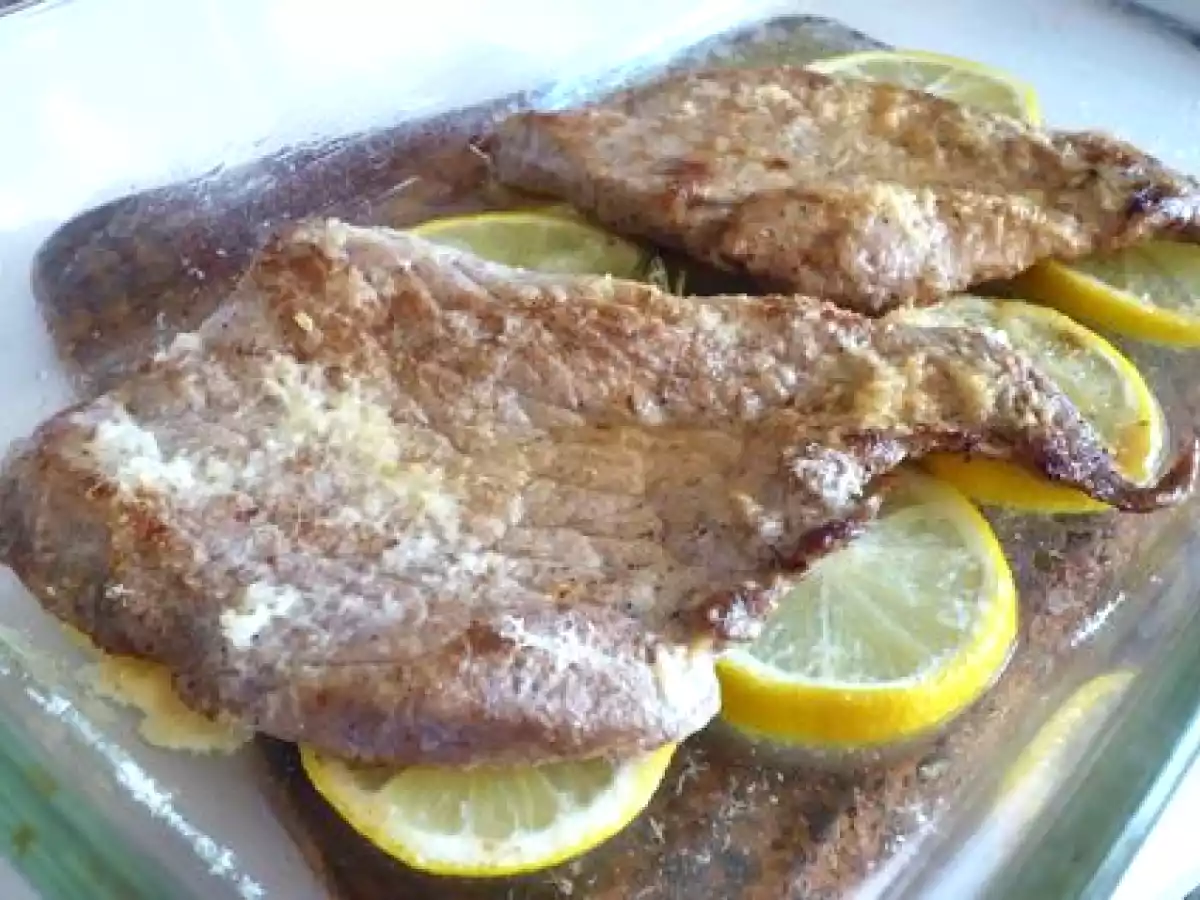 Escalopes de veau au citron et romarin...léger et acidulé