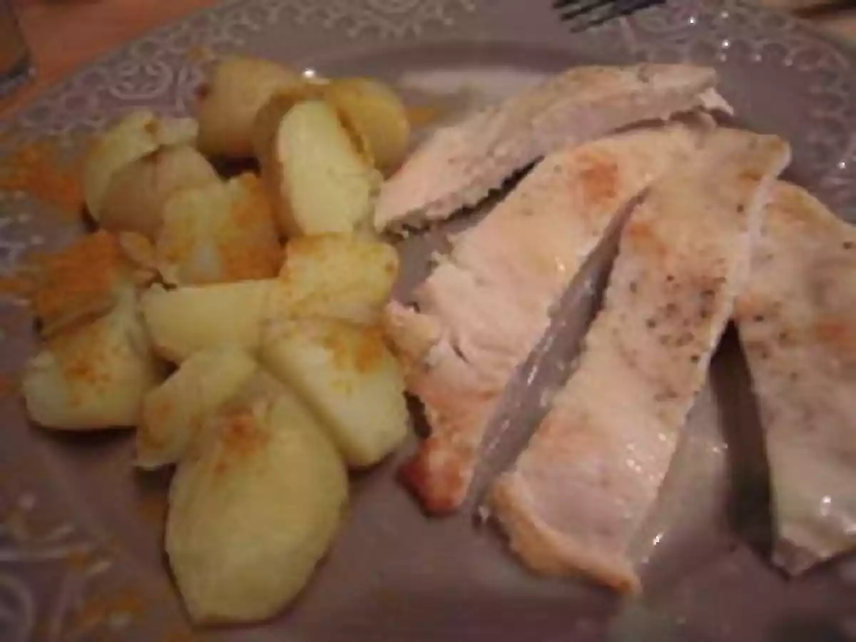 ESCALOPES, SAUCE CANCOILLOTE