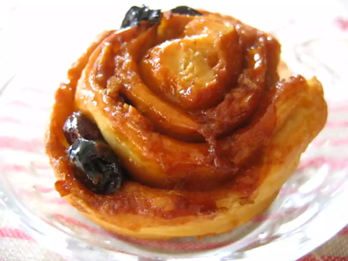 Escargots aux raisins secs et sirop d'érable