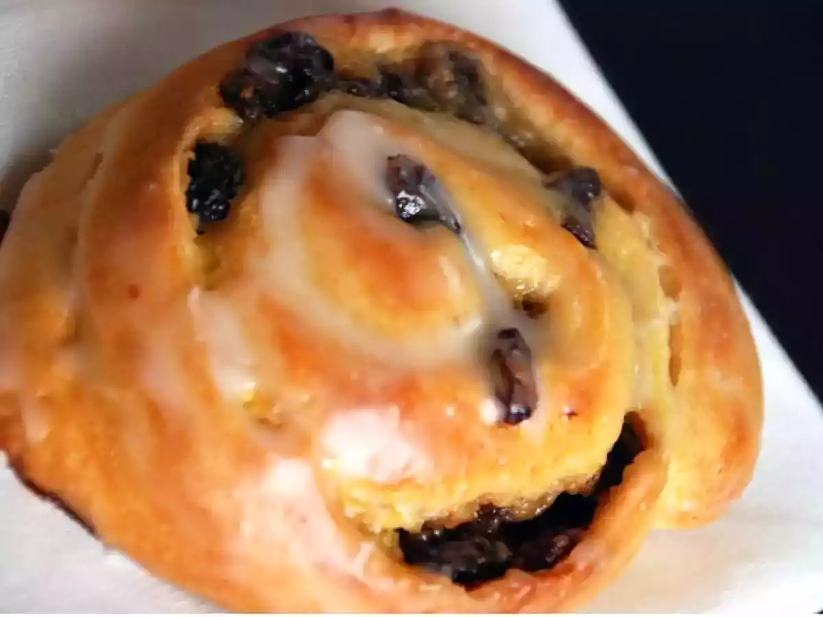 Escargots briochés aux raisins