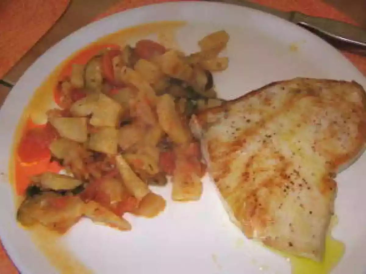 Espadon aux saveurs Marocaines