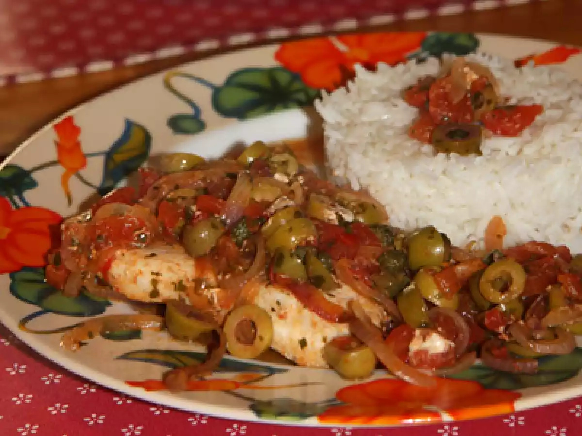 Espadon gourmand à la Sicilienne