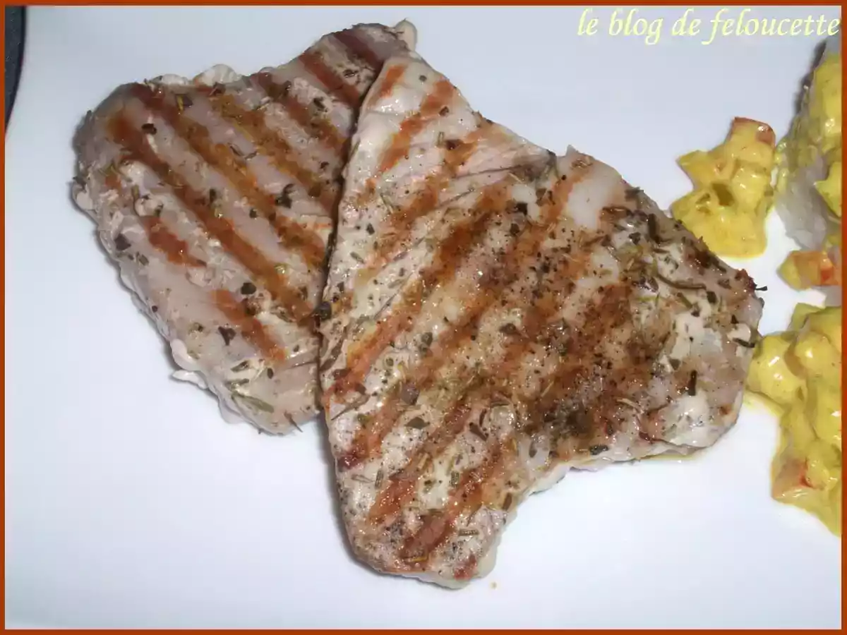 espadon grillé et sauce a l'indonésienne - photo 2