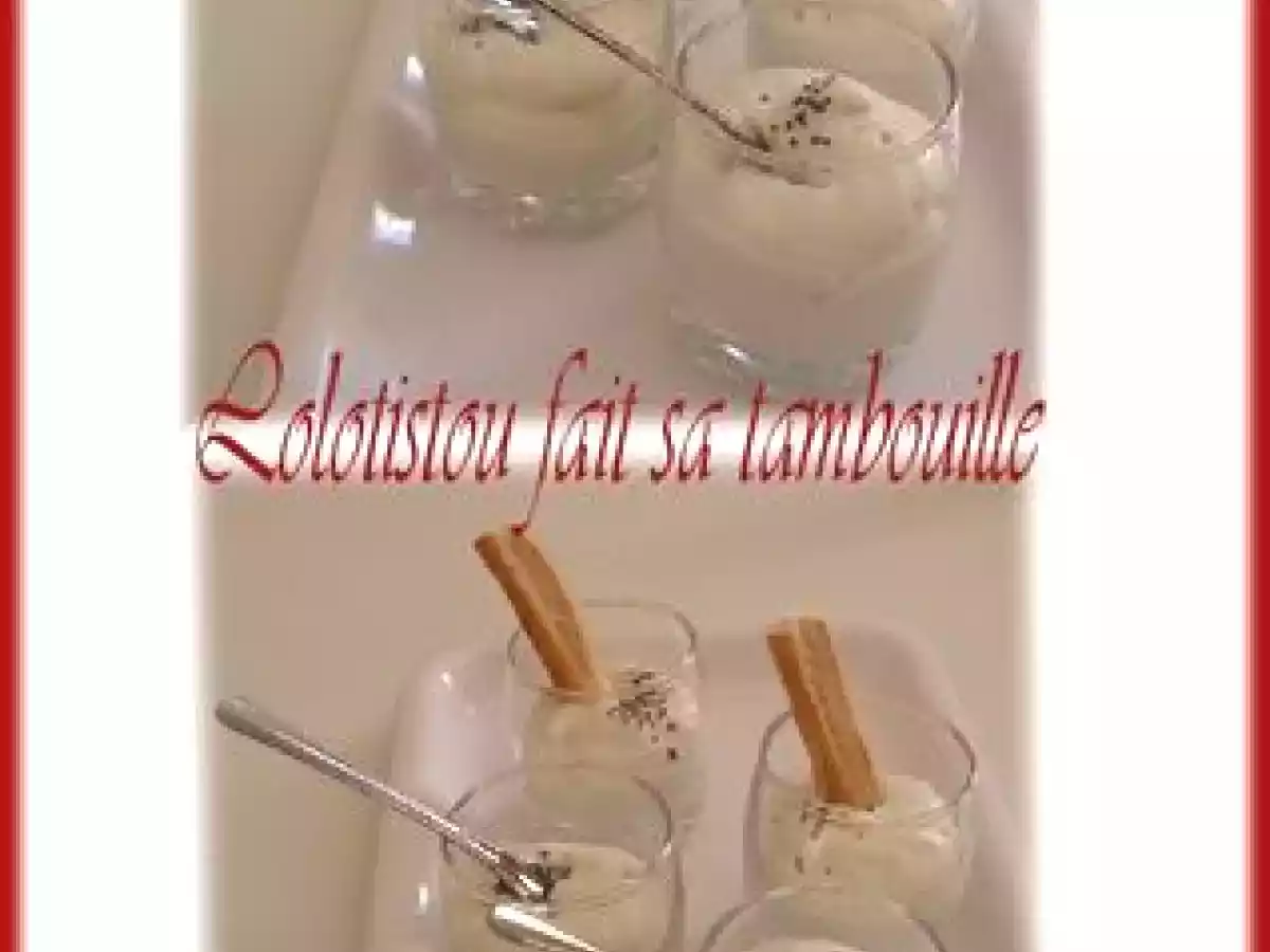 ESPUMA écume de douceur au roquefort