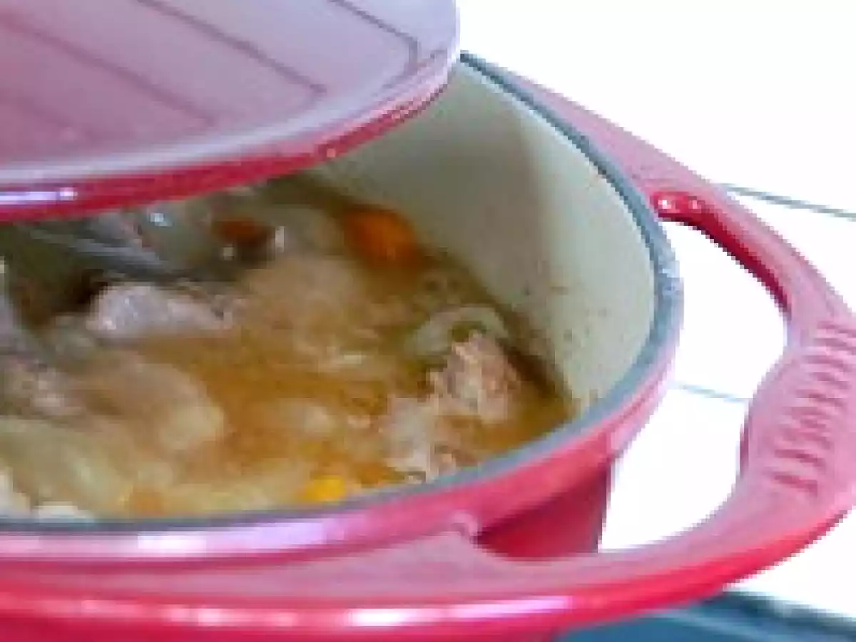 Estouffade d'agneau au Tariquet (mijoté avec des haricots...) - photo 3