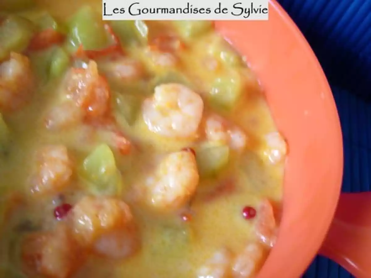 Estouffade de Concombre aux Crevettes - photo 2