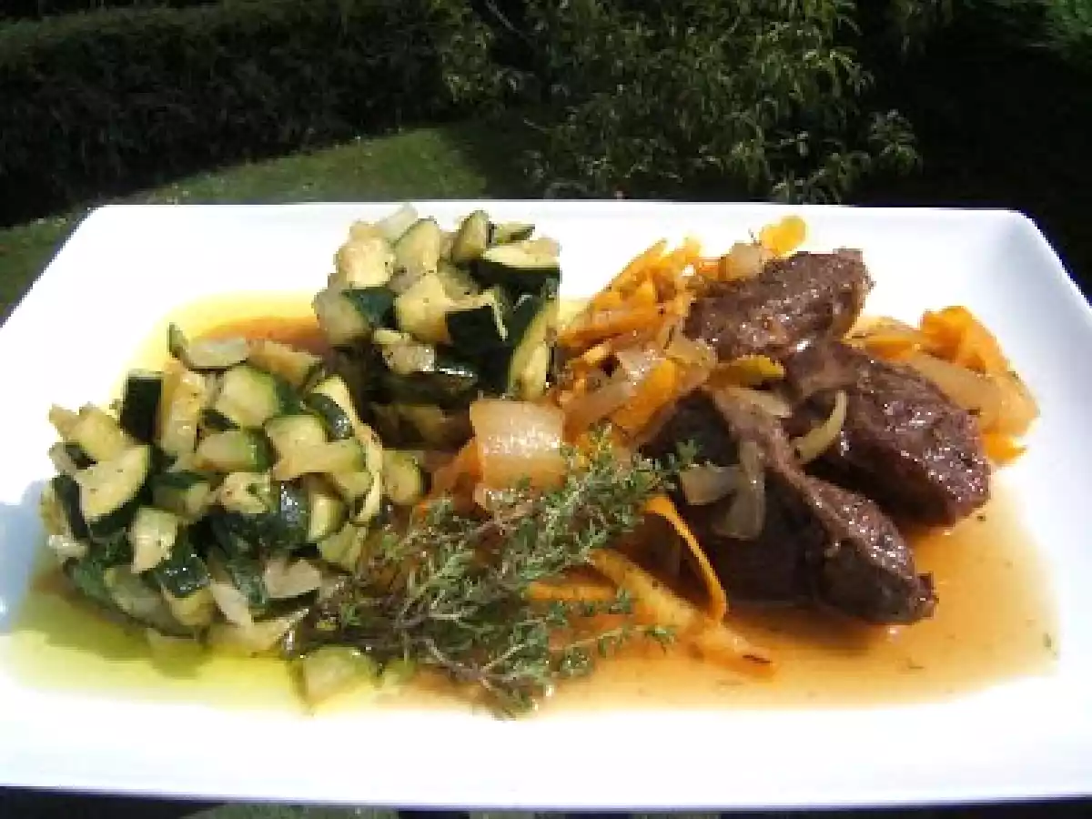 Estouffade de joues de porc au miel et agrumes - photo 3