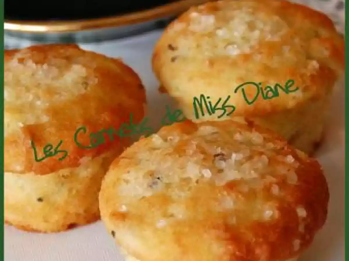 Et pour terminer, de délicieux petits muffins aux kiwis, sans gluten, ni lactose