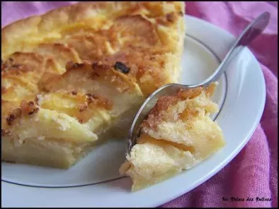 Exquise tarte aux pommes au flan et aux amandes - photo 3