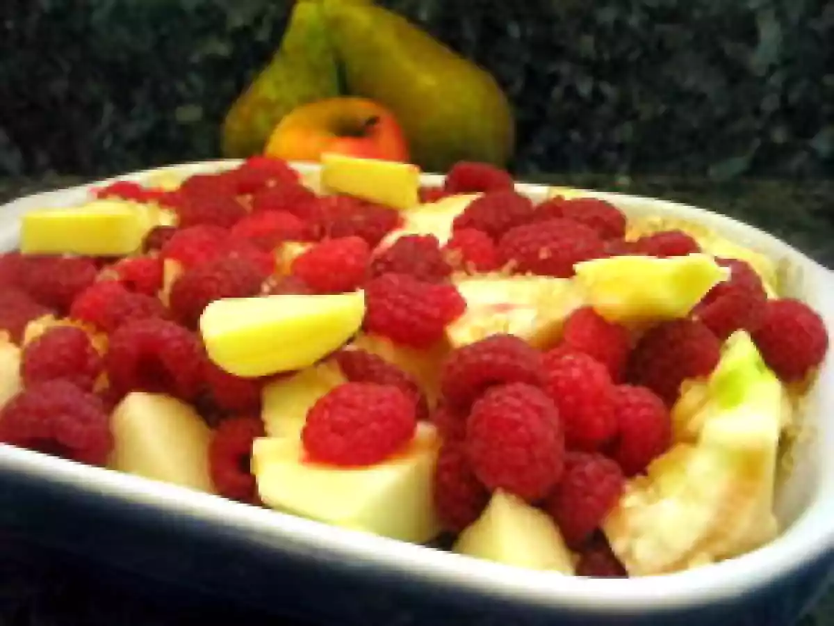 Extraordinaire crumble poire framboise pistache - photo 3