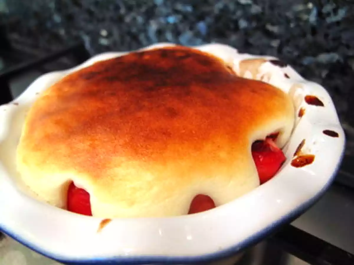 Extraordinaire gratin de fruits soufflé