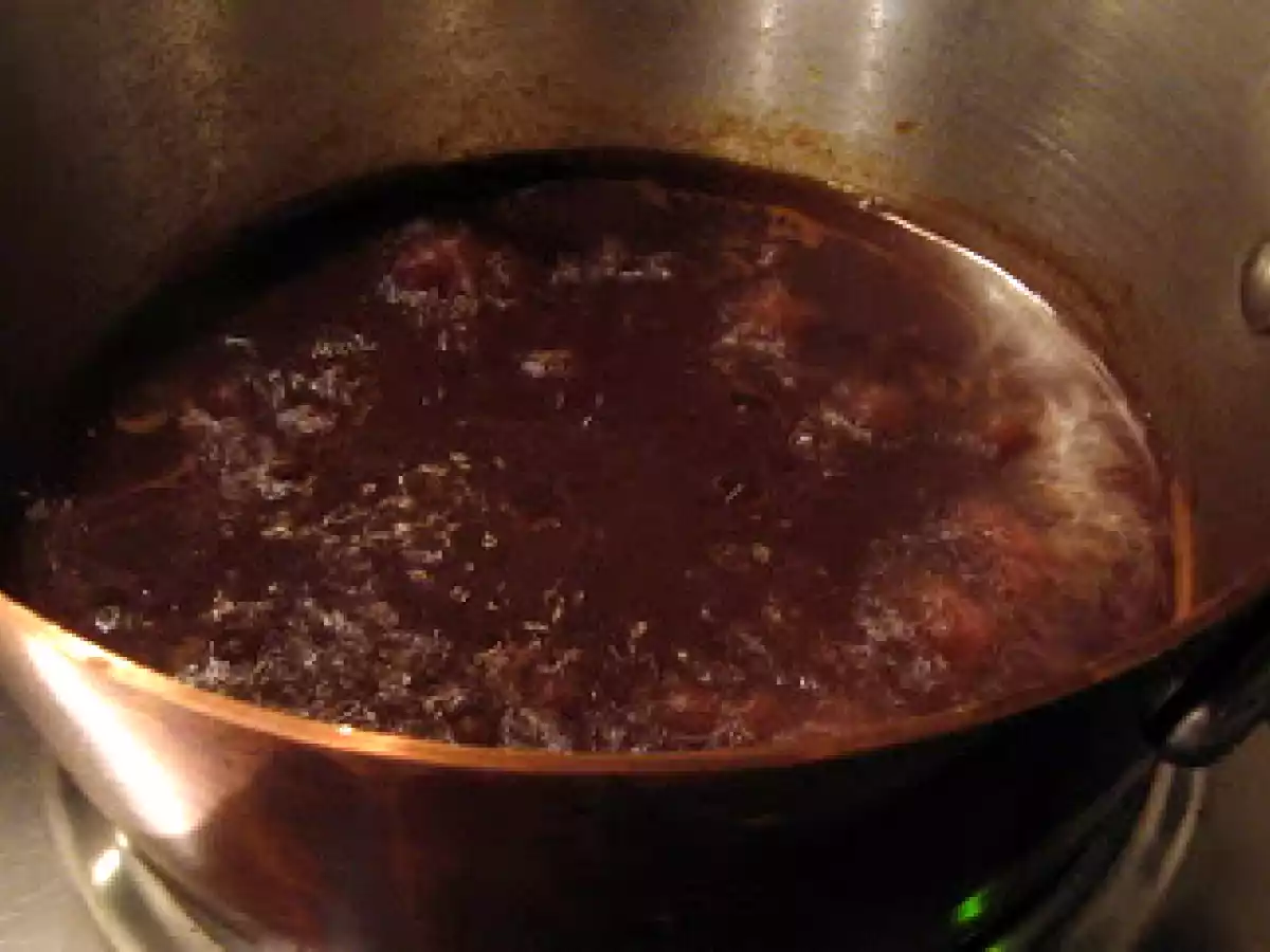 Faisan aux pruneaux et aux chasselas - Fasan mit Pflaumen und Chasselas-Trauben - photo 9