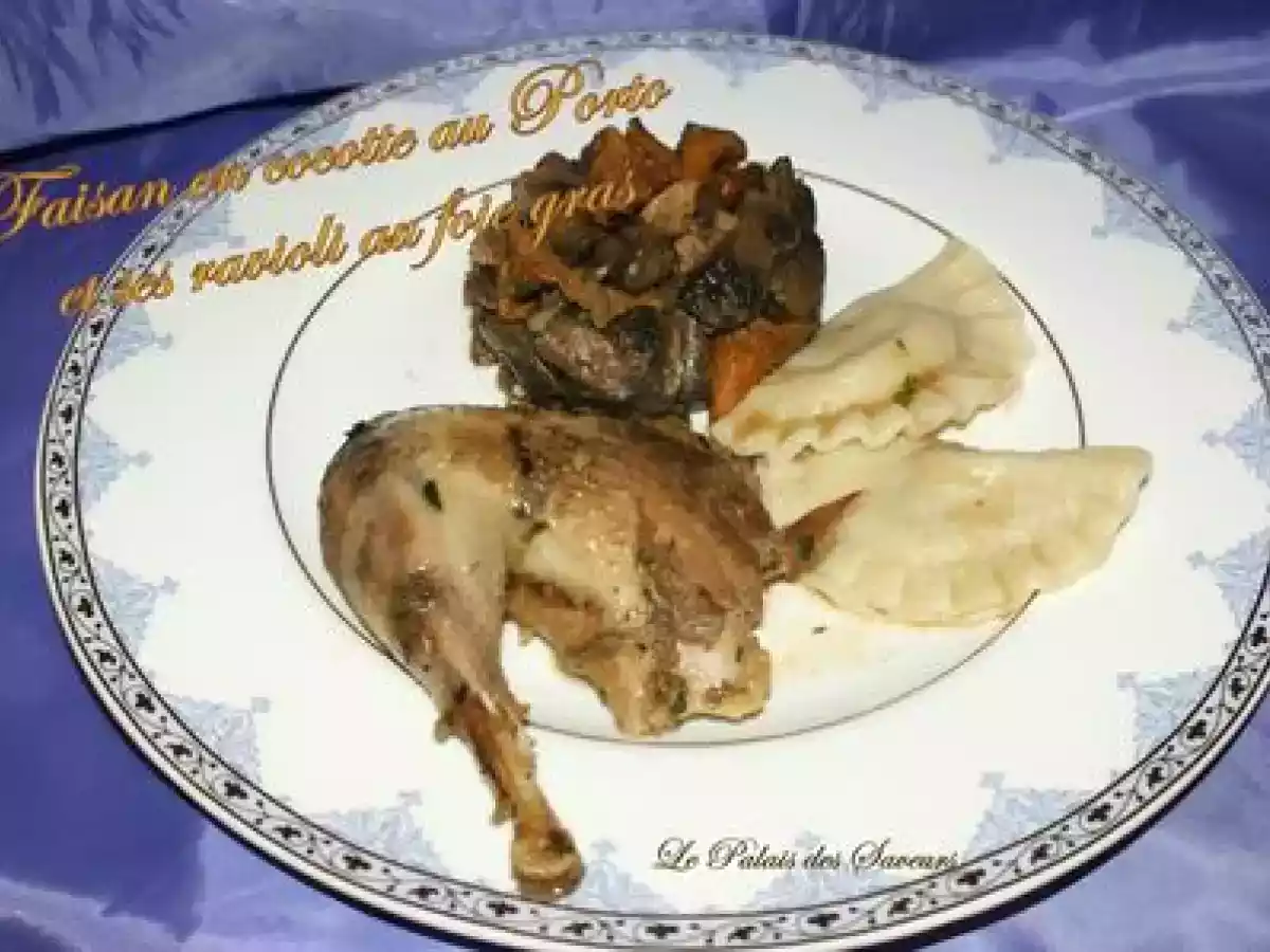 Faisan en cocotte au Porto - photo 4