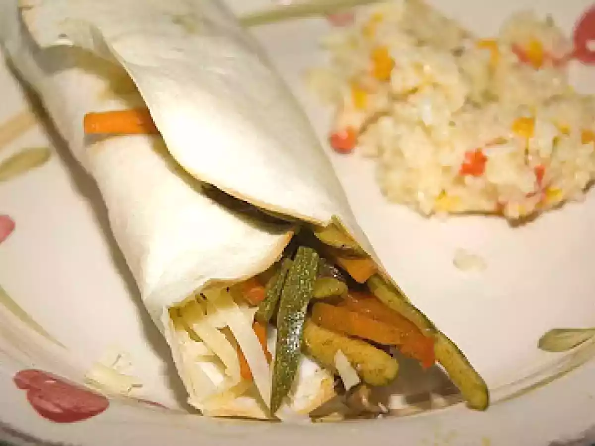 Fajitas aux légumes