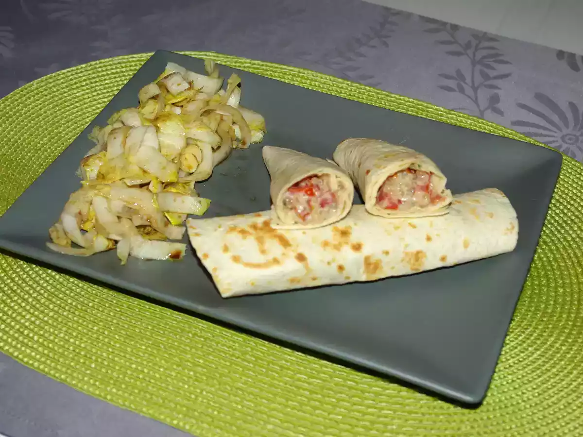 FAJITAS D'ORGE PERLE ET RICOTTA