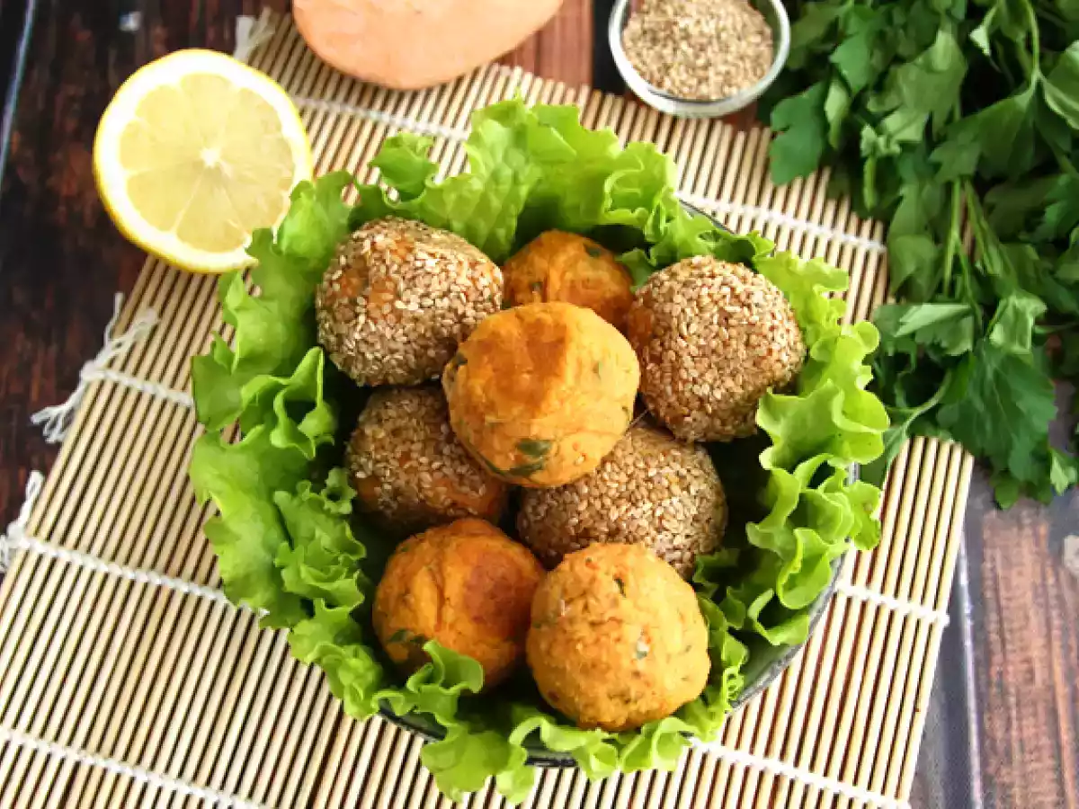 Falafels de patates douces