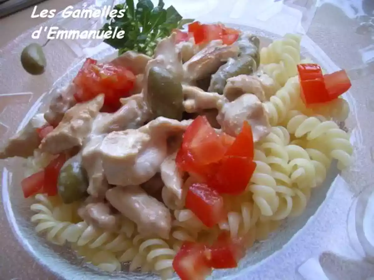 Fameux poulet de Licques aux olives vertes de Lucques