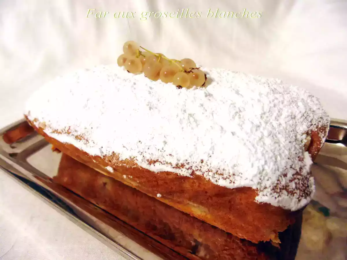 Far aux groseilles blanches
