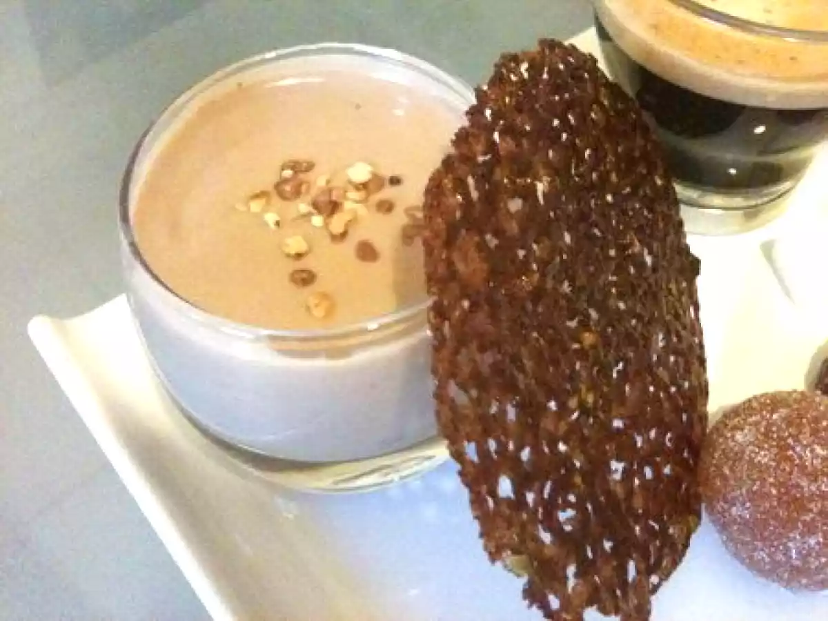 Fausse crème Mont Blanc au praliné - photo 2