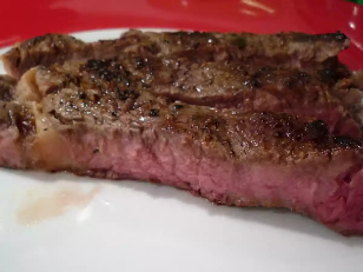 Faux Filet avec une pipérade aux haricots plats - photo 4