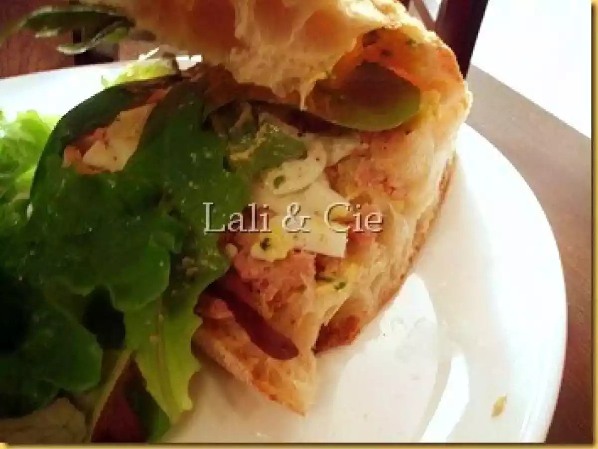 Faux Pan Bagnat et sa sauce gribiche - photo 2