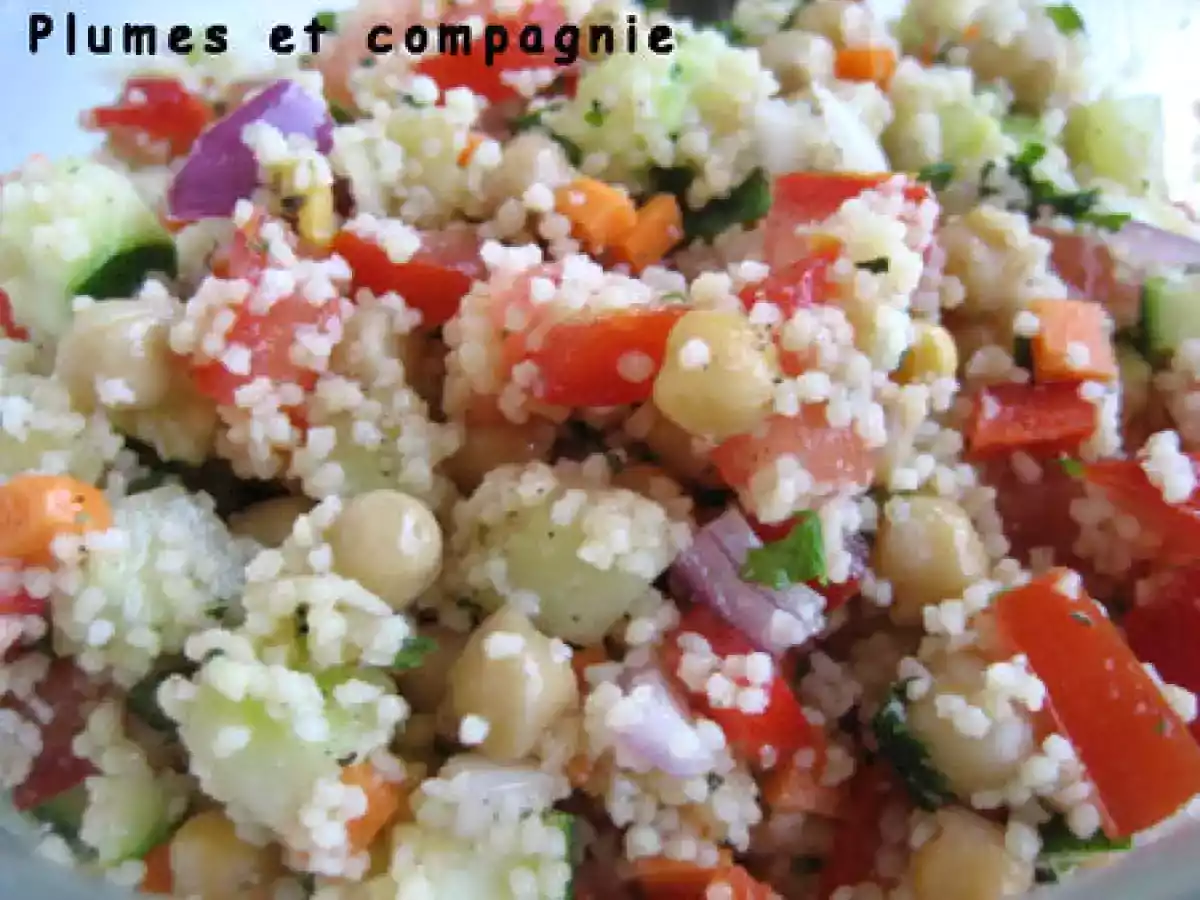 Faux taboulé aux légumes croquants - photo 2