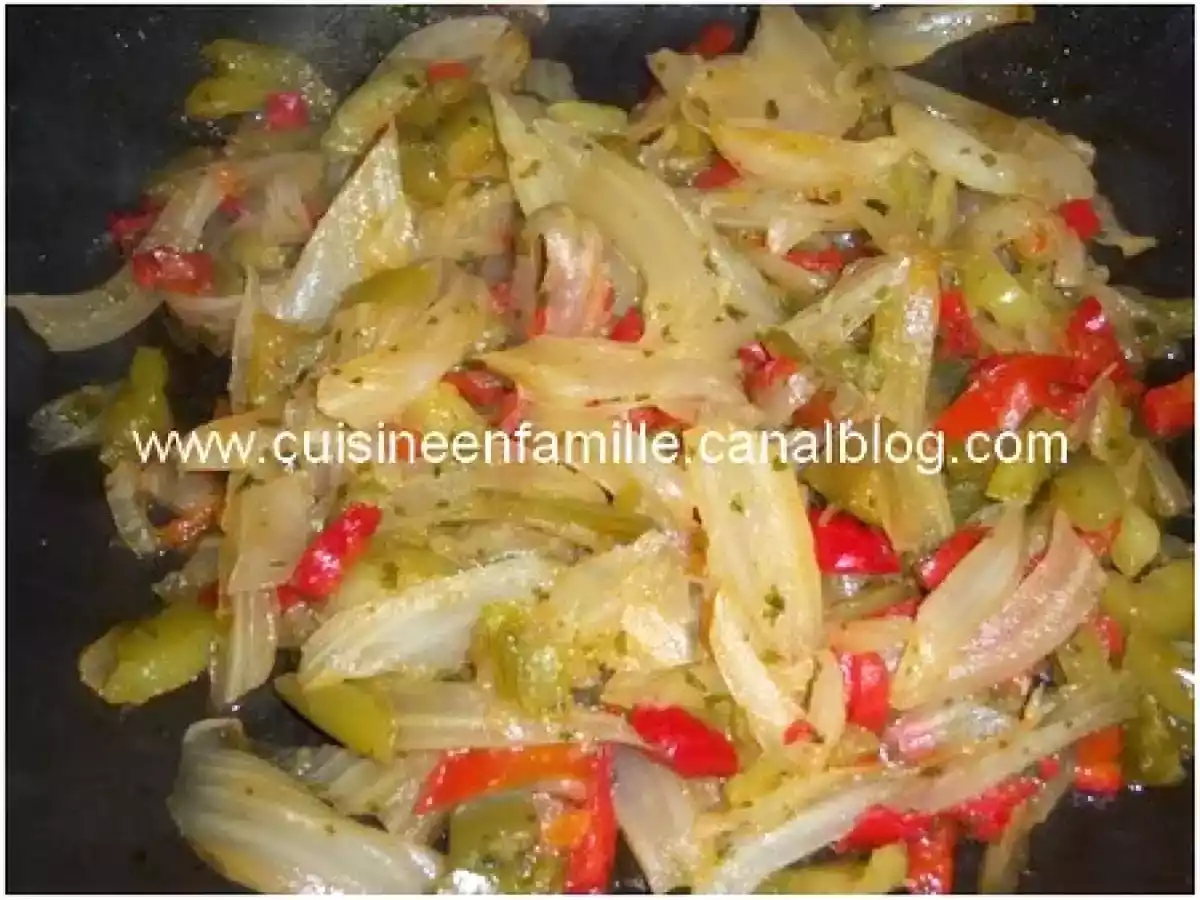 Fenouil épicé aux poivrons !