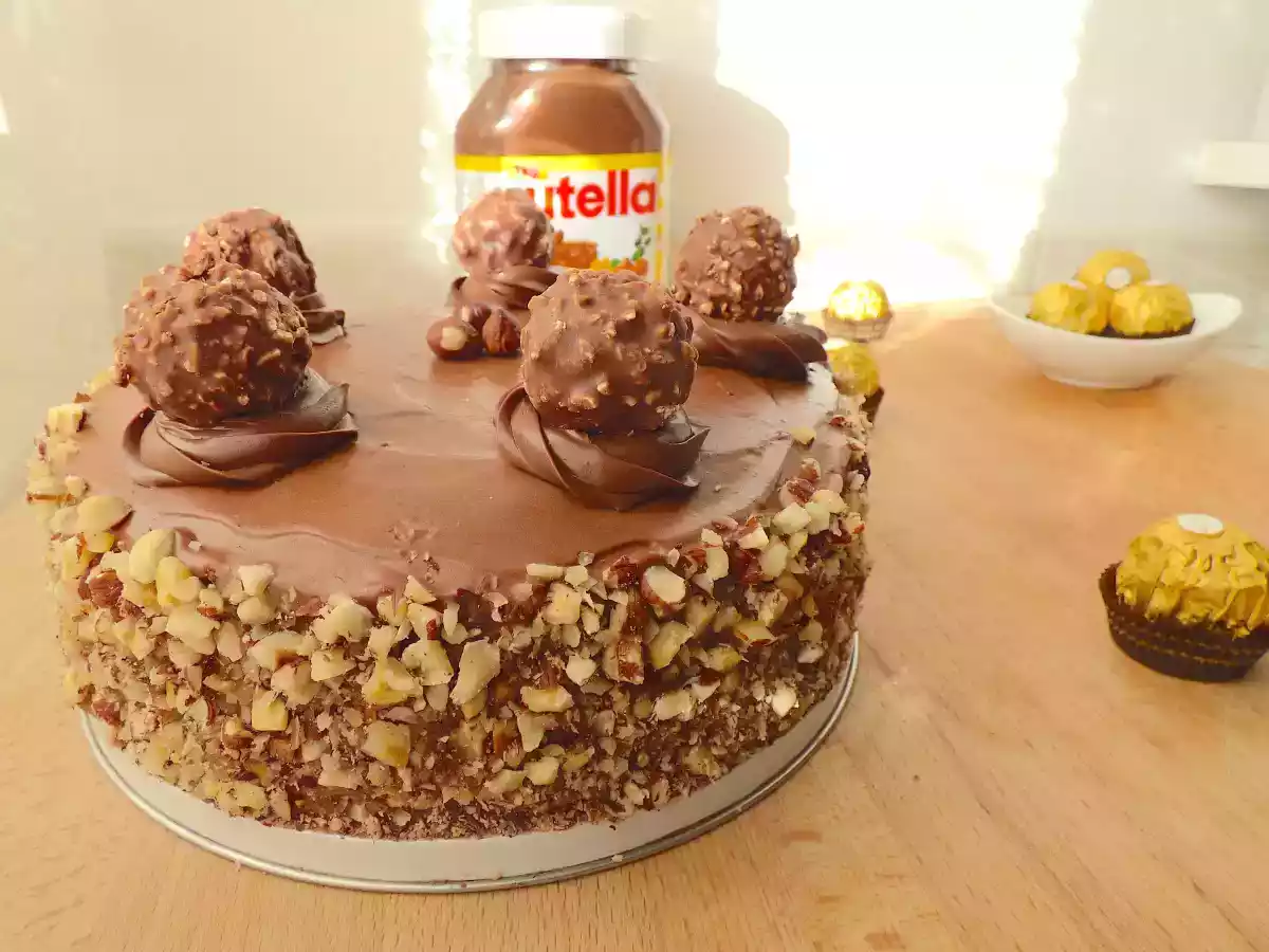 Ferrero Rocher Cake