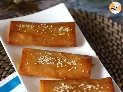 Feta Saganaki, la recette grecque des croustillants de feta et miel, photo 3