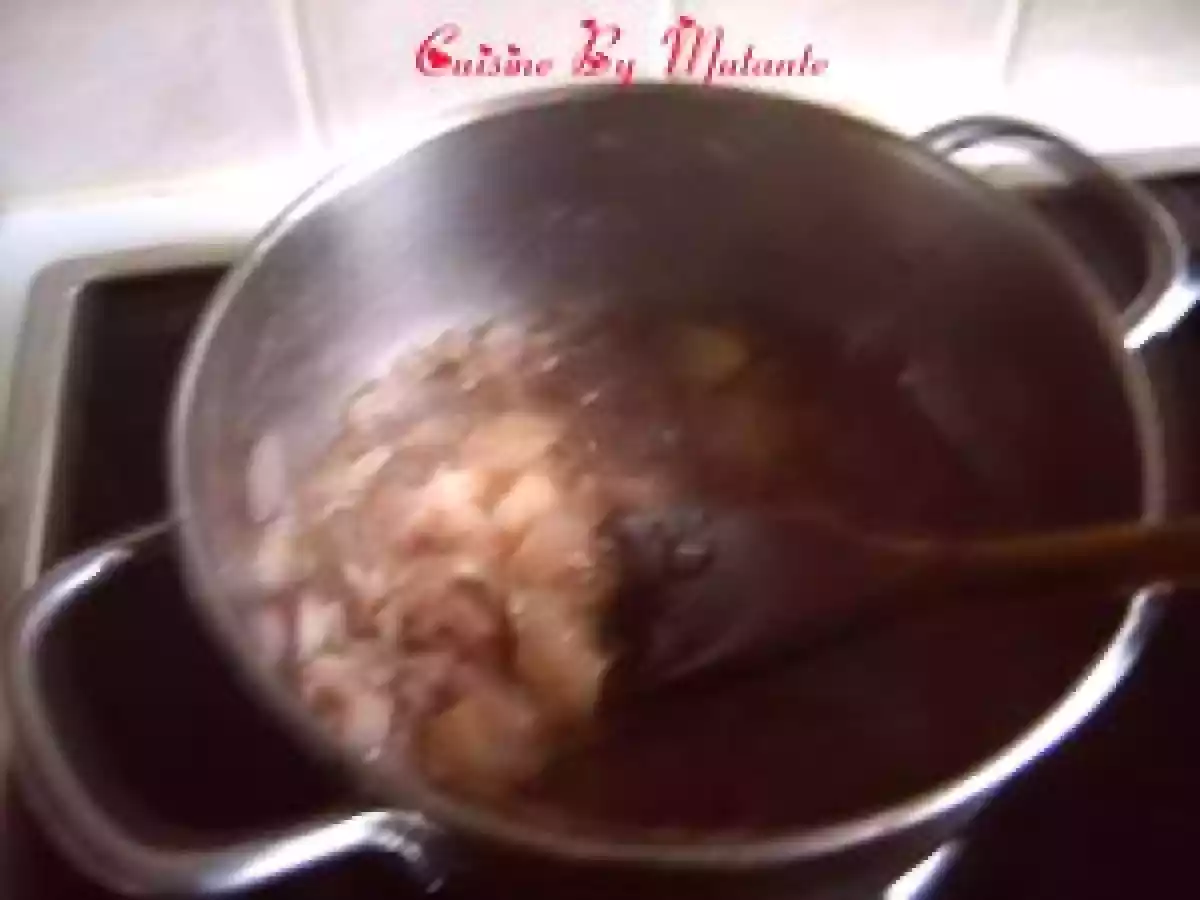 Feuileté de boudin blanc à la confiture d'oignon et de poire - photo 2