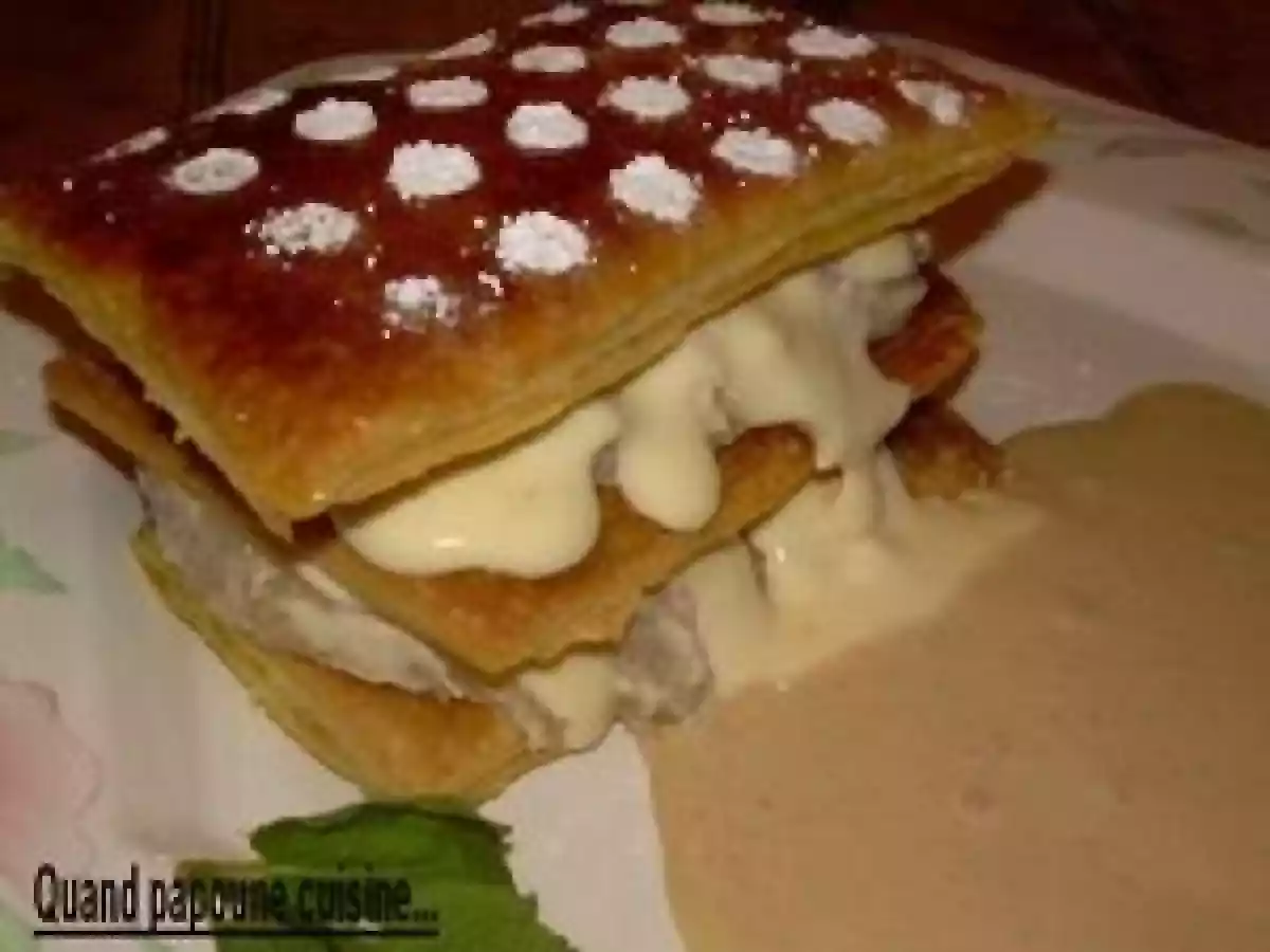 FEUILLANTINE CARAMELISEES AUX POIRES