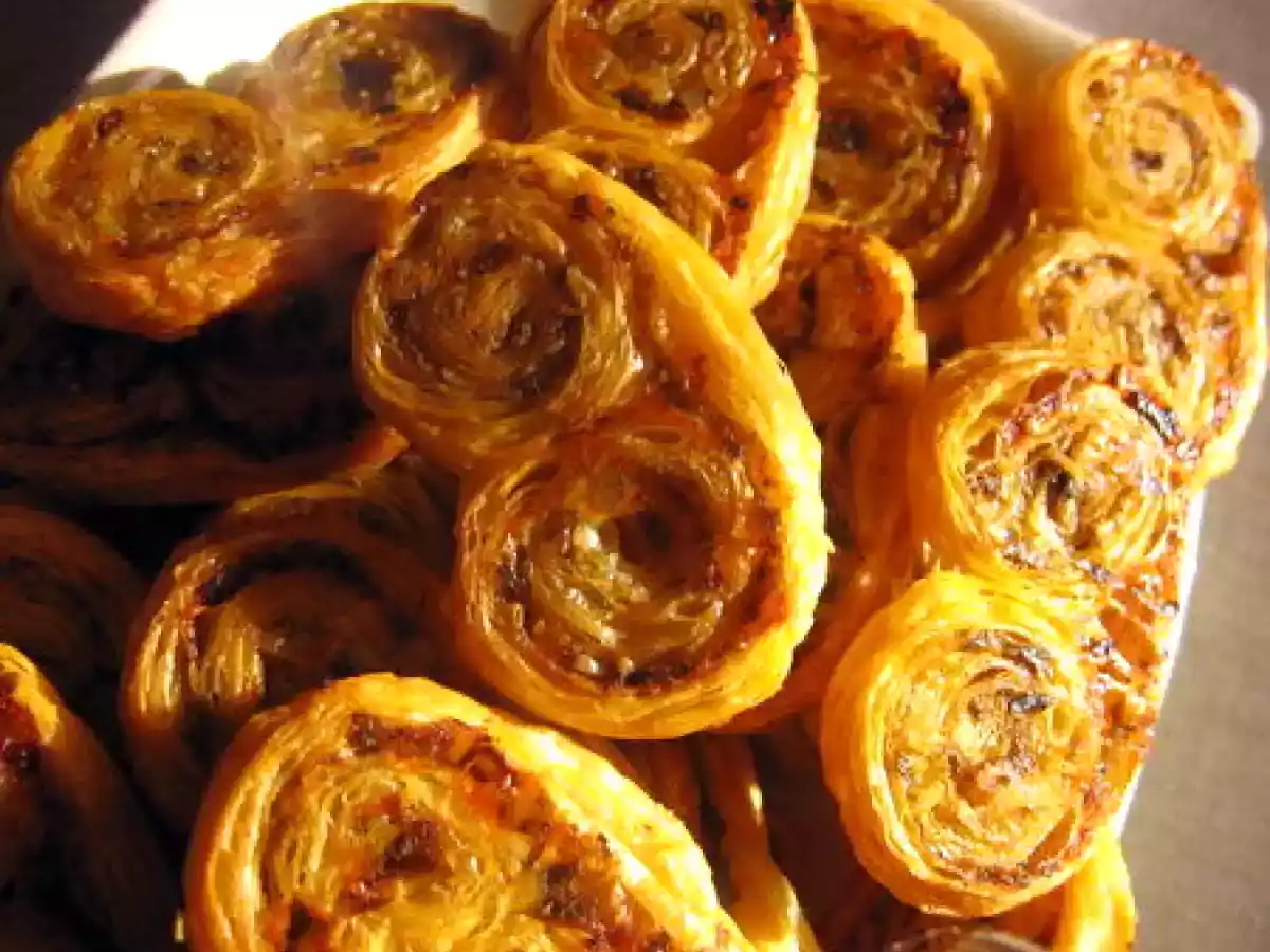 Feuillété apéro au pesto