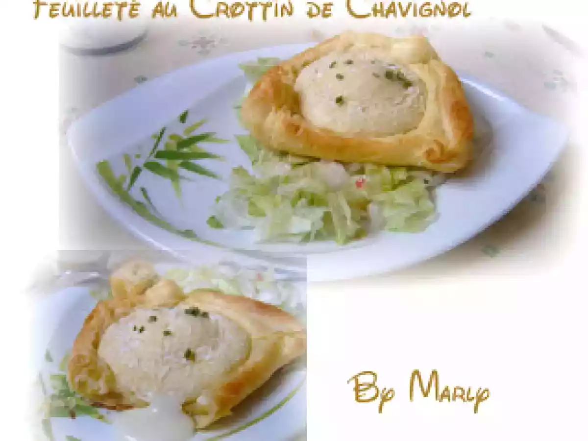 Feuilleté au Crottin de Chavignol