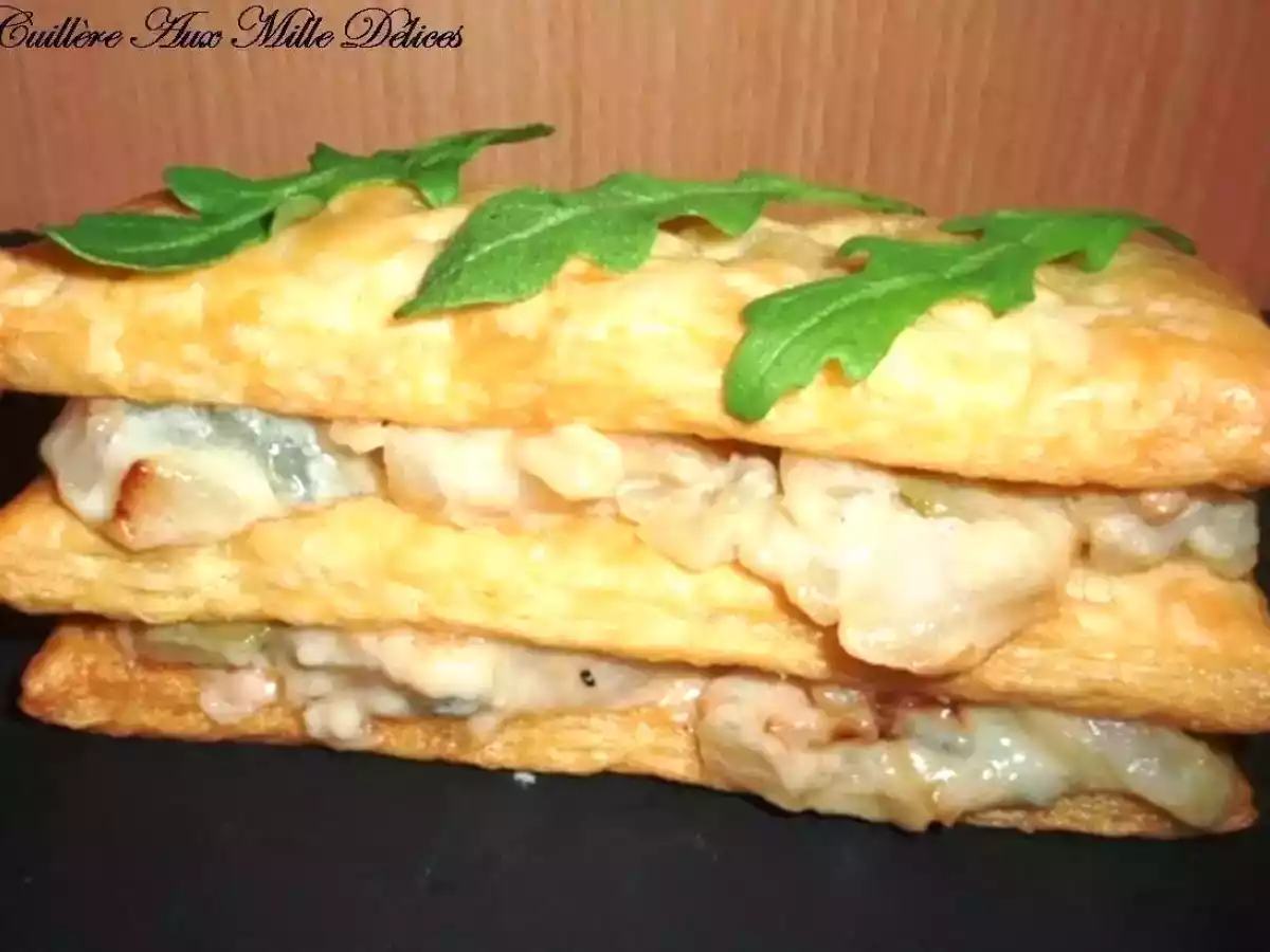 Feuilleté au fenouil et gorgonzola