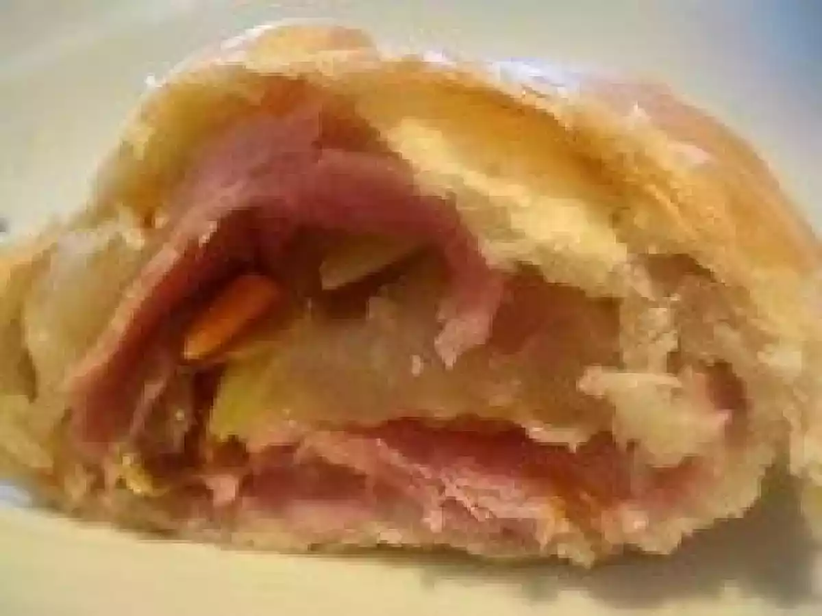 FEUILLETE AU JAMBON ET LEGUMES - photo 2